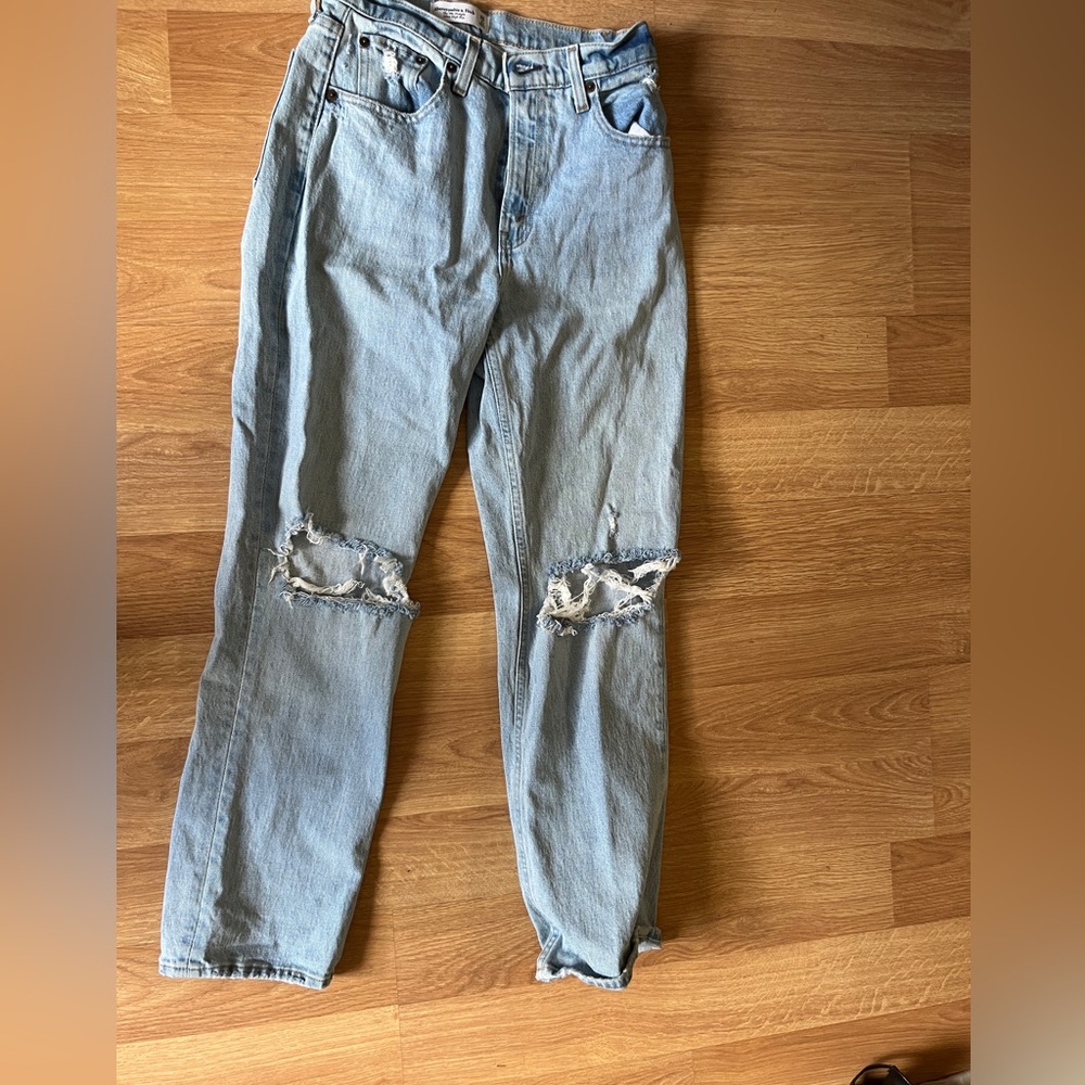Abercrombie high rise jeans